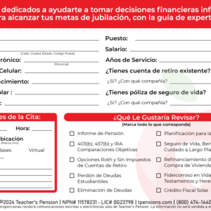 Lead Cards 7x5 Spanish (100)